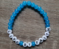 BLUE LIVE BY FAITH BRACELET